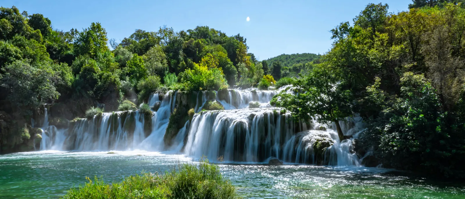 Skradinski Buk waterfalls cascading through Krka National Park